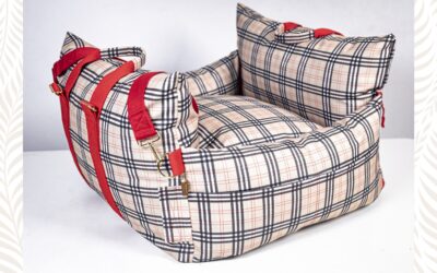 Two in one dog car seat & dog travel bed